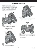 Предварительный просмотр 12 страницы Power Wheels Kawasaki BRUTE FORCE R8126 Owner'S Manual & Assembly Instructions