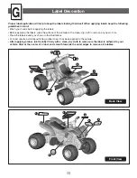 Preview for 11 page of Power Wheels Kawasaki KFX NINJA B9272 Owner'S Manual & Assembly Instructions