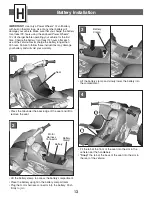 Preview for 12 page of Power Wheels Kawasaki KFX NINJA B9272 Owner'S Manual & Assembly Instructions