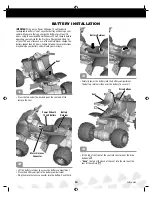 Preview for 15 page of Power Wheels Kawasaki KFX P9723 Owner'S Manual & Assembly Instructions