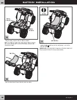 Preview for 12 page of Power Wheels Lil Kawasaki K0452 Owner'S Manual & Assembly Instructions