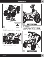 Предварительный просмотр 9 страницы Power Wheels LIL' QUAD K4565 Owner'S Manual