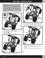 Предварительный просмотр 11 страницы Power Wheels LIL' QUAD K4565 Owner'S Manual