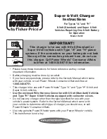 Preview for 1 page of Power Wheels POWER WHEELS 74241 Instructions Manual