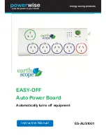 Preview for 1 page of Power Wise EASY-OFF ES-AUS1001 Instruction Manual