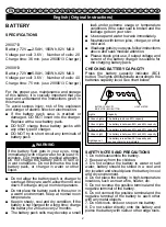 Предварительный просмотр 2 страницы Power works 2900613 Original Instructions Manual