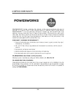 Предварительный просмотр 30 страницы Power works 5100313 Owner'S Manual