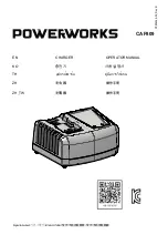 Предварительный просмотр 1 страницы Power works CAF809 Operator'S Manual