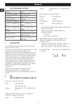 Предварительный просмотр 10 страницы Power works CGM301 Operator'S Manual