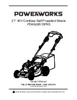 Power works PD40LM51SPK5 Owner'S Manual предпросмотр