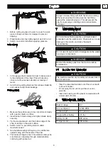 Предварительный просмотр 9 страницы Power works XB 20V RSG303 Operator'S Manual