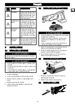 Предварительный просмотр 15 страницы Power works XB 20V RSG303 Operator'S Manual