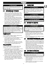 Предварительный просмотр 17 страницы Power works XB DDG303 Operator'S Manual