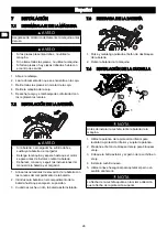 Preview for 24 page of Power works XB20V CRG303 Operator'S Manual