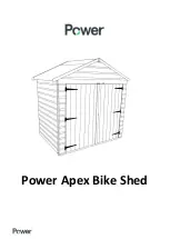 Preview for 2 page of Power Apex Bike Shed Instruction Manual