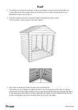 Preview for 14 page of Power Apex Bike Shed Instruction Manual