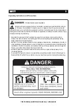 Preview for 5 page of Power APW3200KH Owner'S Manual And Operating Instructions