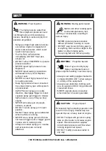 Preview for 9 page of Power APW3200KH Owner'S Manual And Operating Instructions