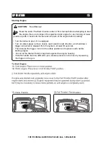 Preview for 17 page of Power APW3200KH Owner'S Manual And Operating Instructions