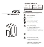 Preview for 1 page of Power PW-A User Manual