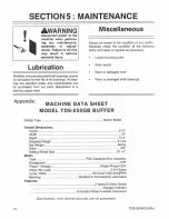 Preview for 12 page of Power TDS-250BG Instruction Manual