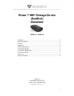 Preview for 1 page of Power7 RP-WD03 Datasheet