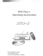 PowerAcoustik DVD-5 Operating Instructions Manual preview