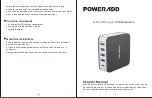 Preview for 9 page of Poweradd QC 3.0 & Type-C USB adapter User Manual