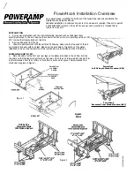 Предварительный просмотр 1 страницы Poweramp PowerHook Installation Overview