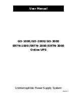 Powerbank ERTN-1000 User Manual preview