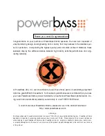 Предварительный просмотр 3 страницы PowerBass 2XL-50C Application Manual