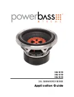 PowerBass 3XL-101D Application Manual предпросмотр