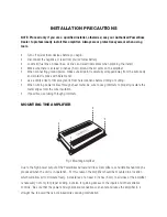 Preview for 4 page of PowerBass ASA3-1000.1D Owner'S Manual