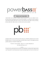 Preview for 2 page of PowerBass AUTOSOUND L2-462 Application Manual