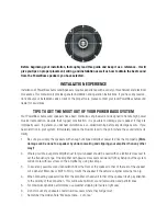 Preview for 4 page of PowerBass AUTOSOUND L2-462 Application Manual