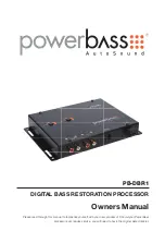 PowerBass PB-DBR1 Owner'S Manual предпросмотр