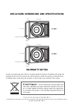 Preview for 8 page of PowerBass PS-WB101 Application & Enclosure Manual