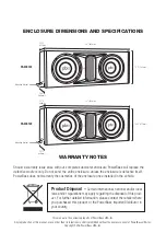 Preview for 8 page of PowerBass PS-WB102 Application & Enclosure Manual