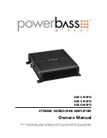 PowerBass XAX 2160FD Owner'S Manual preview