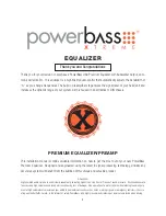 Preview for 3 page of PowerBass XEQ-9XO Owner'S Manual