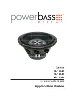 PowerBass XL-1004D Application Manual preview