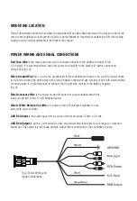 Предварительный просмотр 8 страницы PowerBass XL-1250 Application Manual