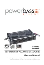 PowerBass XL-2305MX Owner'S Manual preview