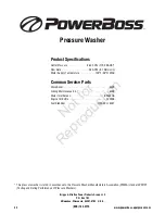 Предварительный просмотр 22 страницы PowerBoss 2.600 Operator'S Manual