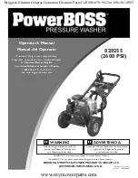 PowerBoss 20255 Operator'S Manual предпросмотр