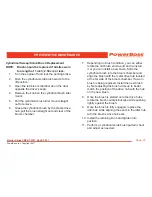 Preview for 63 page of PowerBoss 82 Europe User Manual