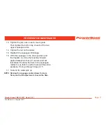 Preview for 71 page of PowerBoss 82 Europe User Manual