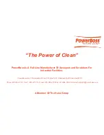 Preview for 88 page of PowerBoss 82 Europe User Manual