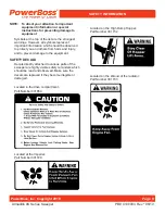 Preview for 9 page of PowerBoss 9XDLXDSLBR Service Manual