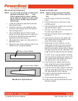 Preview for 25 page of PowerBoss 9XDLXDSLBR Service Manual